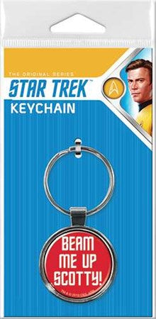 Star Trek Beam Me up Scotty Keychain