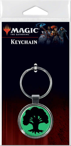 Magic the Gathering Tree Mana Keychain