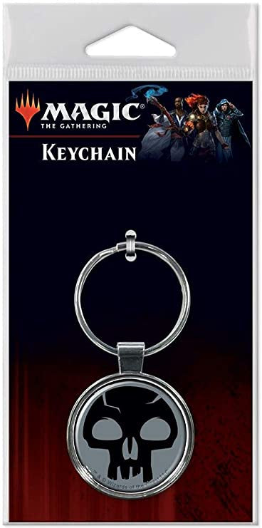 Magic the Gathering Swamp Mana Keychain