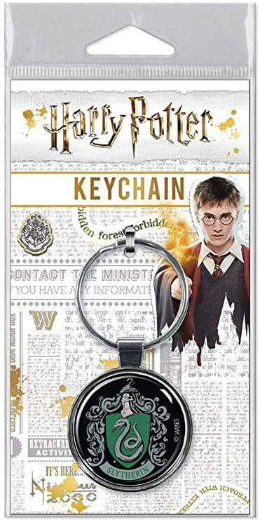 Harry Potter Slytherin Crest Keychain