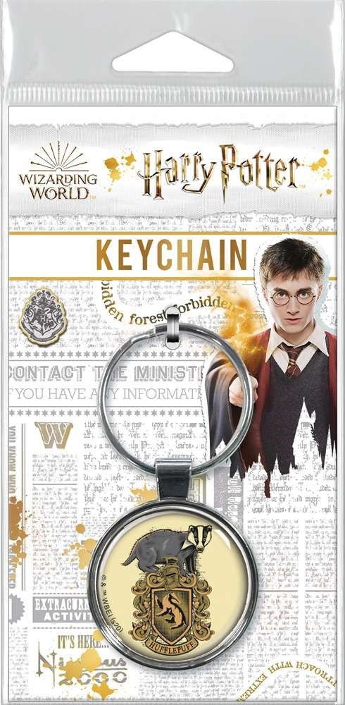 Harry Potter Hufflepuff Crest 2 Keychain