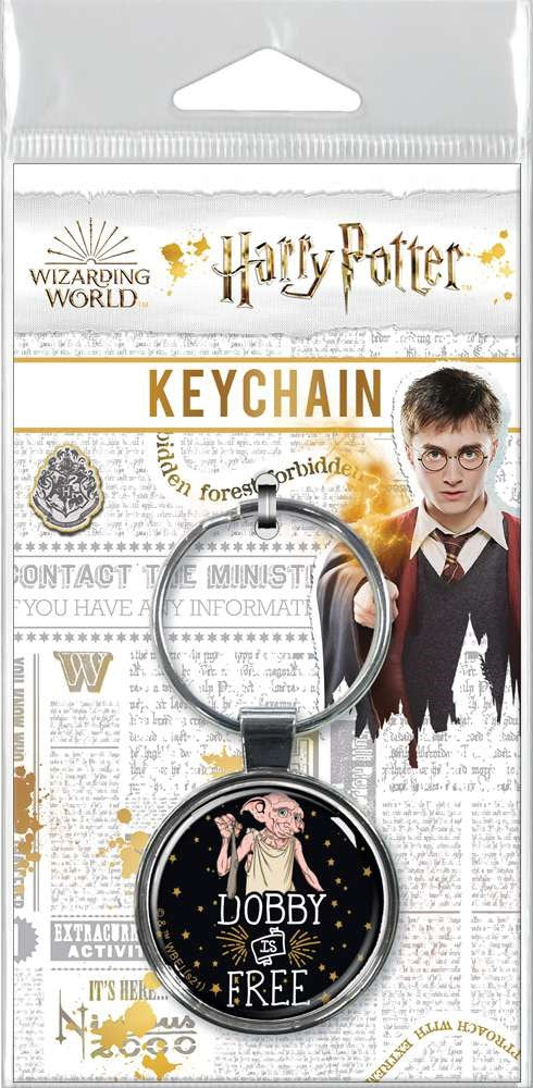 Harry Potter Dobby is Free Elf Keychain
