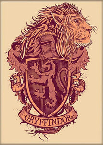Harry Potter Gryffindor Alternate Crest Magnet