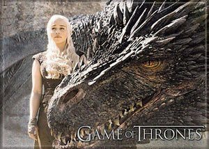 Game of Thrones Daenerys and Dragon Licensed Magnet