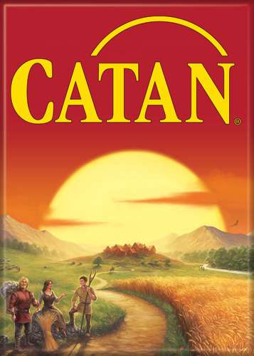 Catan Box Cover Magnet