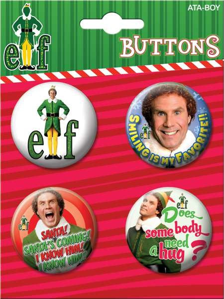 Elf 4 Button Set