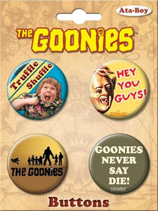 The Goonies 4 Button Set