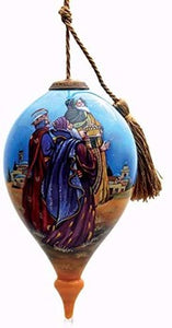 Three Kings at Bethlehem Christmas Ornament