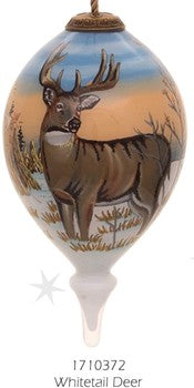 Whitetailed Deer Christmas Ornament