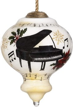 Christmas Piano Christmas Ornament