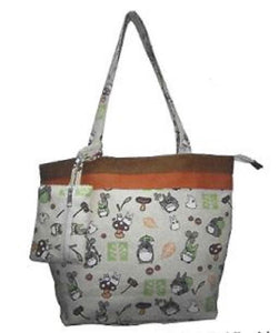 Khaki Canvas Totoro Bag - Freedom Day Sales