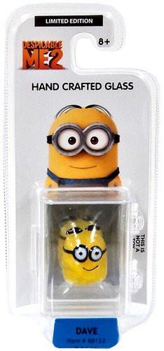 Despicable Me 2 Glassworld Minion Hand Crafted Glass - Dave