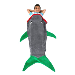 Kid Size Shark Tail- Green