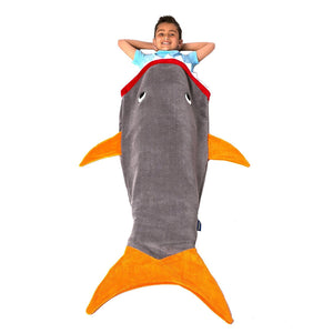 Kid Size Shark Tail- Orange