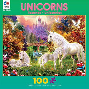 Ceaco The Castle Unicorn Puzzle (100 Piece)