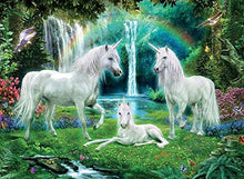 Load image into Gallery viewer, Ceaco Rainbow Unicorn Family Puzzle (100 Piece)