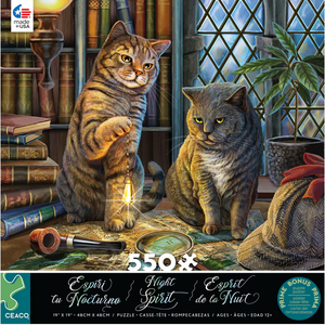 NIGHT SPIRIT - PURRLOCK HOLMES - 550 PCPUZZLE
