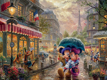 Load image into Gallery viewer, 300 Piece Oversized Thomas Kinkade Disney Puzzle- Mickey in Paris
