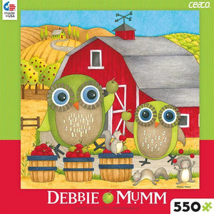 550 Piece Debbie Mumm Puzzle-Apple Orchard