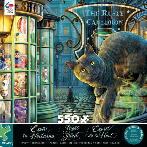 NIGHT SPIRIT - THE RUSTY CAULDRON - 550 PC PUZZLE
