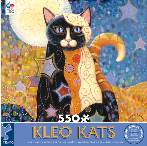 KLEO KATS- LUNA - 550 PC PUZZLE