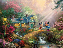Load image into Gallery viewer, Thomas Kinkade The Disney Dreams Collection:750 Piece Puzzle-Mickey and Minnie