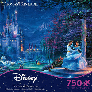 750 Piece Thomas Kinkade Disney Dreams-Cinderella Starlight