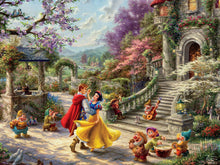 Load image into Gallery viewer, 750 Piece Thomas Kinkade Disney Dreams Puzzle-Snow White Sunlight