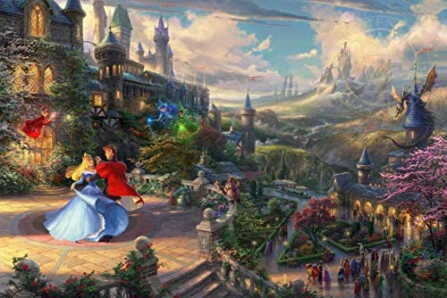 Thomas Kinkade The Disney Dreams Collection:750 Piece Puzzle- Sleeping Beauty