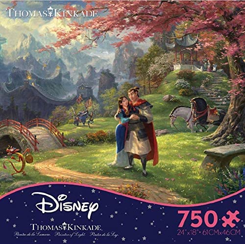 Thomas Kinkade The Disney Dreams Collection:750 Piece Puzzle- Mulan