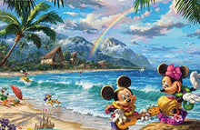 Load image into Gallery viewer, Thomas Kinkade The Disney Dreams Collection:750 Piece Puzzle- Mickey at the Beach