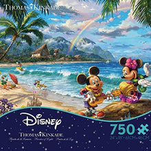 Load image into Gallery viewer, Thomas Kinkade The Disney Dreams Collection:750 Piece Puzzle- Mickey at the Beach