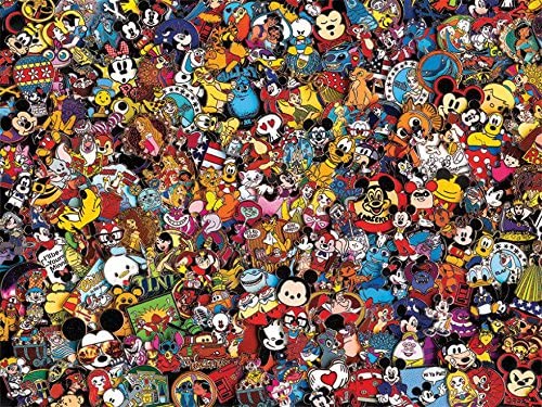 Ceaco Disney Photo Magic Pins Jigsaw Puzzle, 750 Pieces
