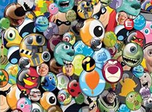 Ceaco Disney Collector Buttons Jigsaw Puzzle, 750 Pieces