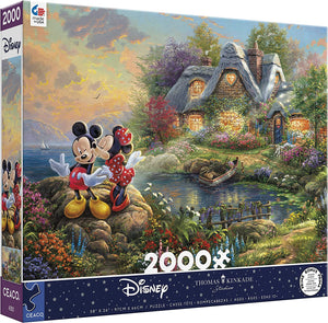 Disney Mickey & Minnie Sweetheart Cove 2000pc Puzzle