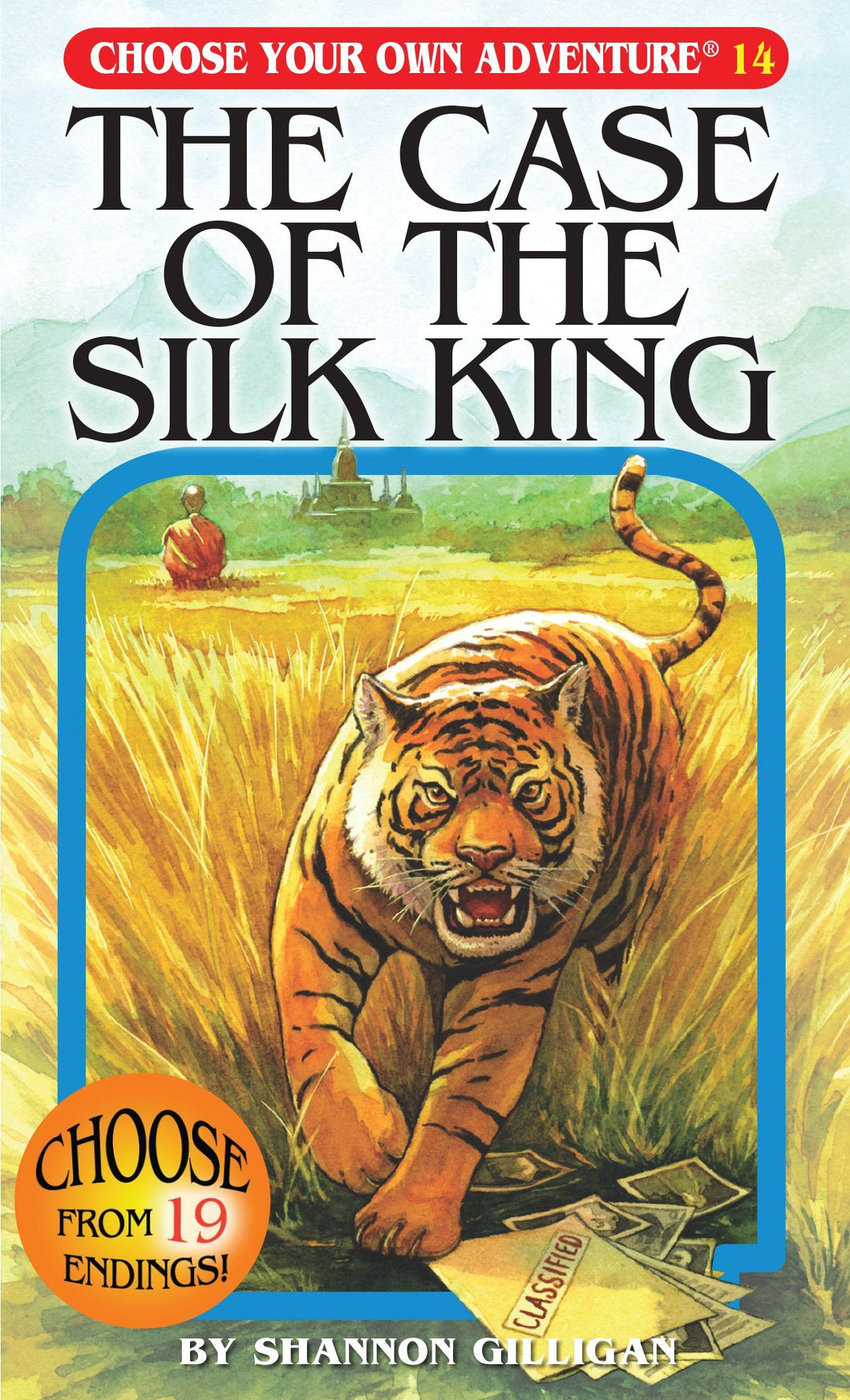 Choose Your Own Adventure Book-The Case of the Silk King#14
