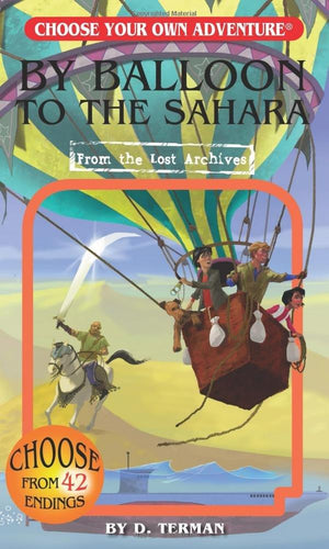 Choose Your Own Adventure Book-By Balloon to the Sahara #186