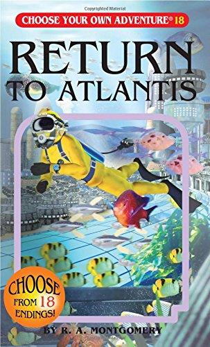 Choose Your Own Adventure Book-Return to Atlantis #18