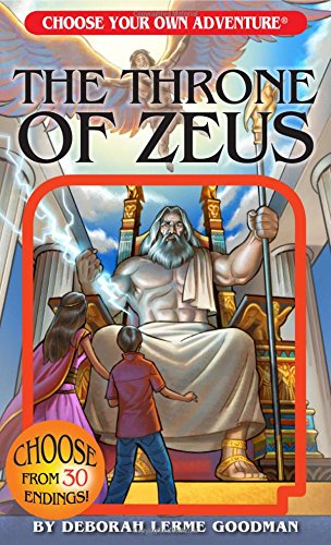 Choose Your Own Adventure Book-The Throne of Zeus #190