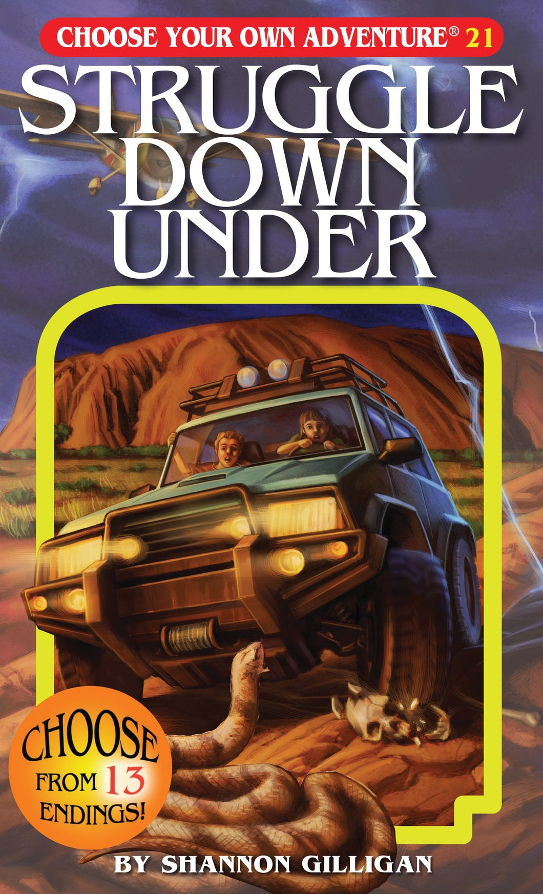 Choose Your Own Adventure Book-Struggle Down Under#21