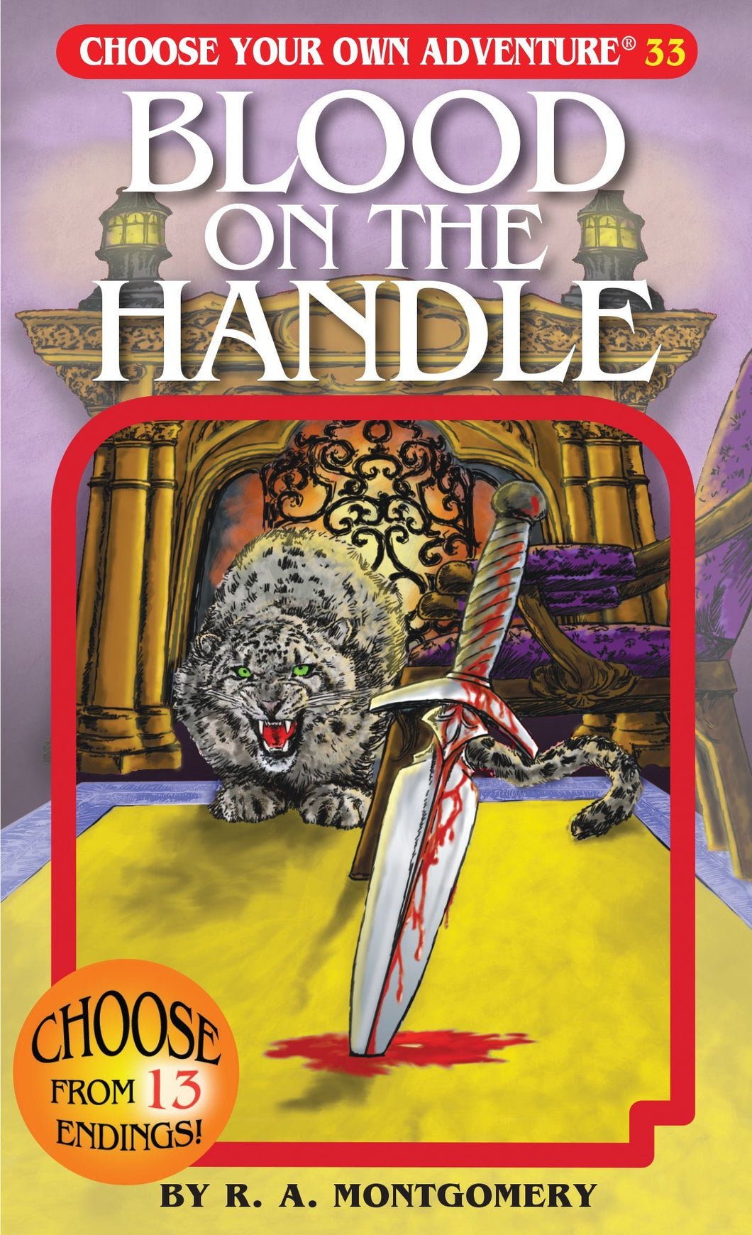 Choose Your Own Adventure Book-Blood on the Handle #33