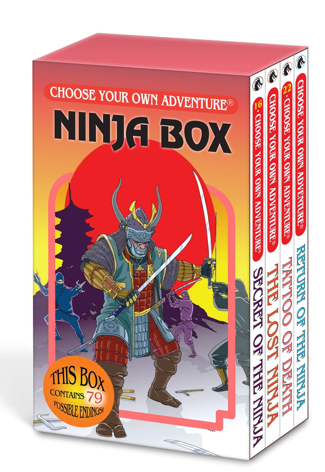 Choose Your Own Adventure 4-Book Boxed Set Ninja Box