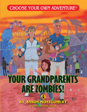 Load image into Gallery viewer, Dragonlark Choose Your Own Adventure Book- Your Grandparents Are Zombies #16