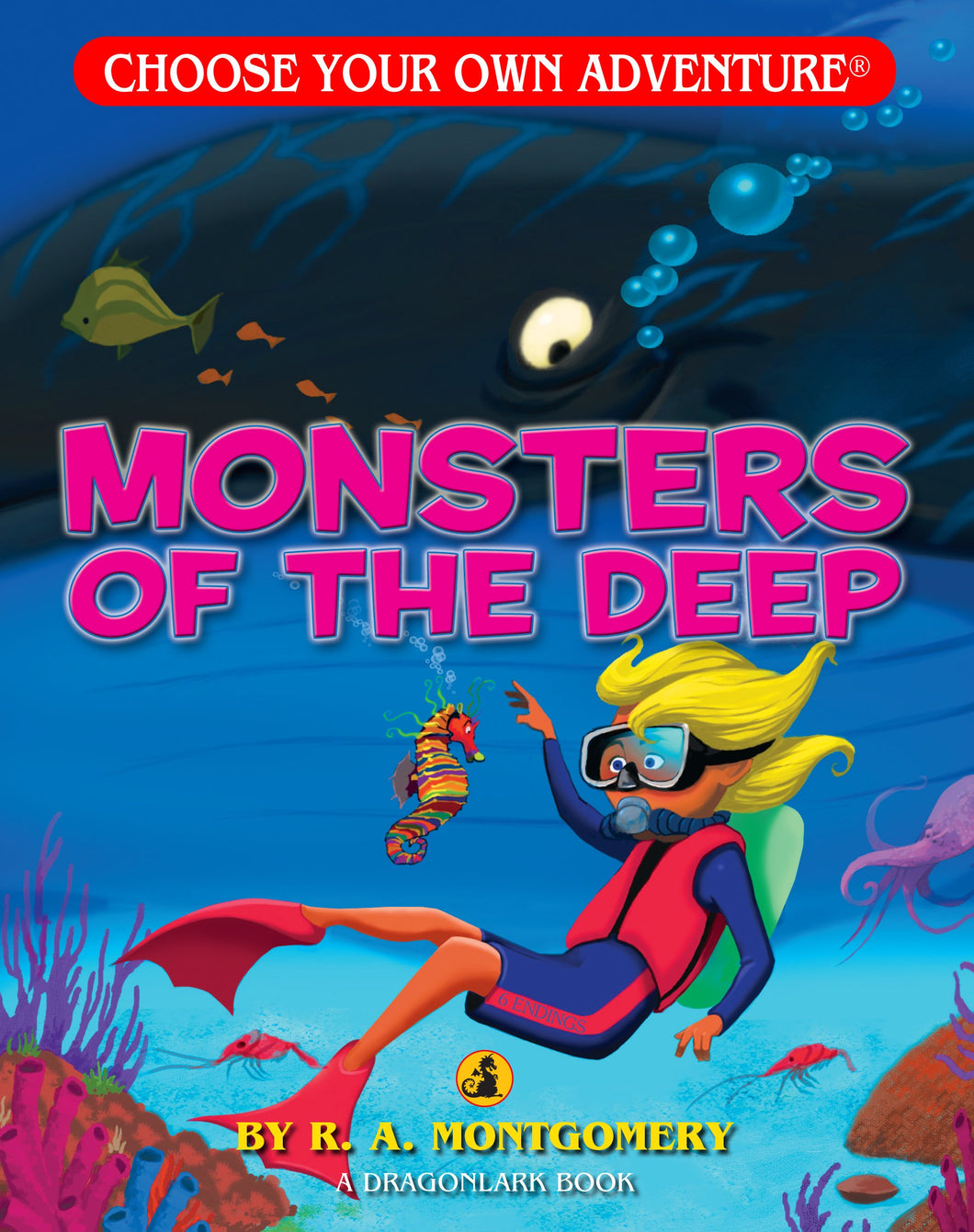 Dragonlark Choose Your Own Adventure Book-Monsters of the Deep