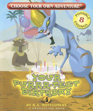Load image into Gallery viewer, Dragonlark Choose Your Own Adventure Book- Your Purrfect Birthday #5
