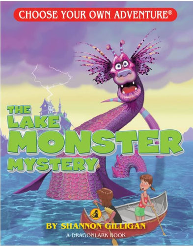 Dragonlark Choose Your Own Adventure Book-The Lake Monster Mystery #60