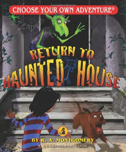 Load image into Gallery viewer, Dragonlark Choose Your Own Adventure Book-Return to the Haunted House#40
