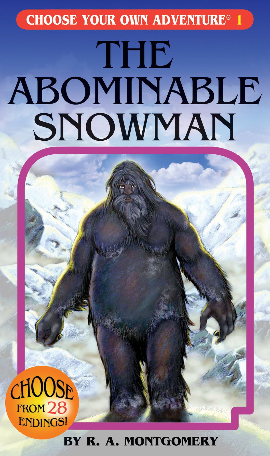Choose Your Own Adventure Books-The Abominable Snowman #1