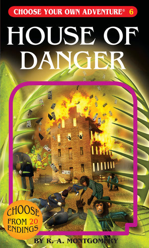 Choose Your Own Adventure Book-House of Danger