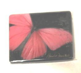 Harold Feinstein Butterfly Magnets- Pink